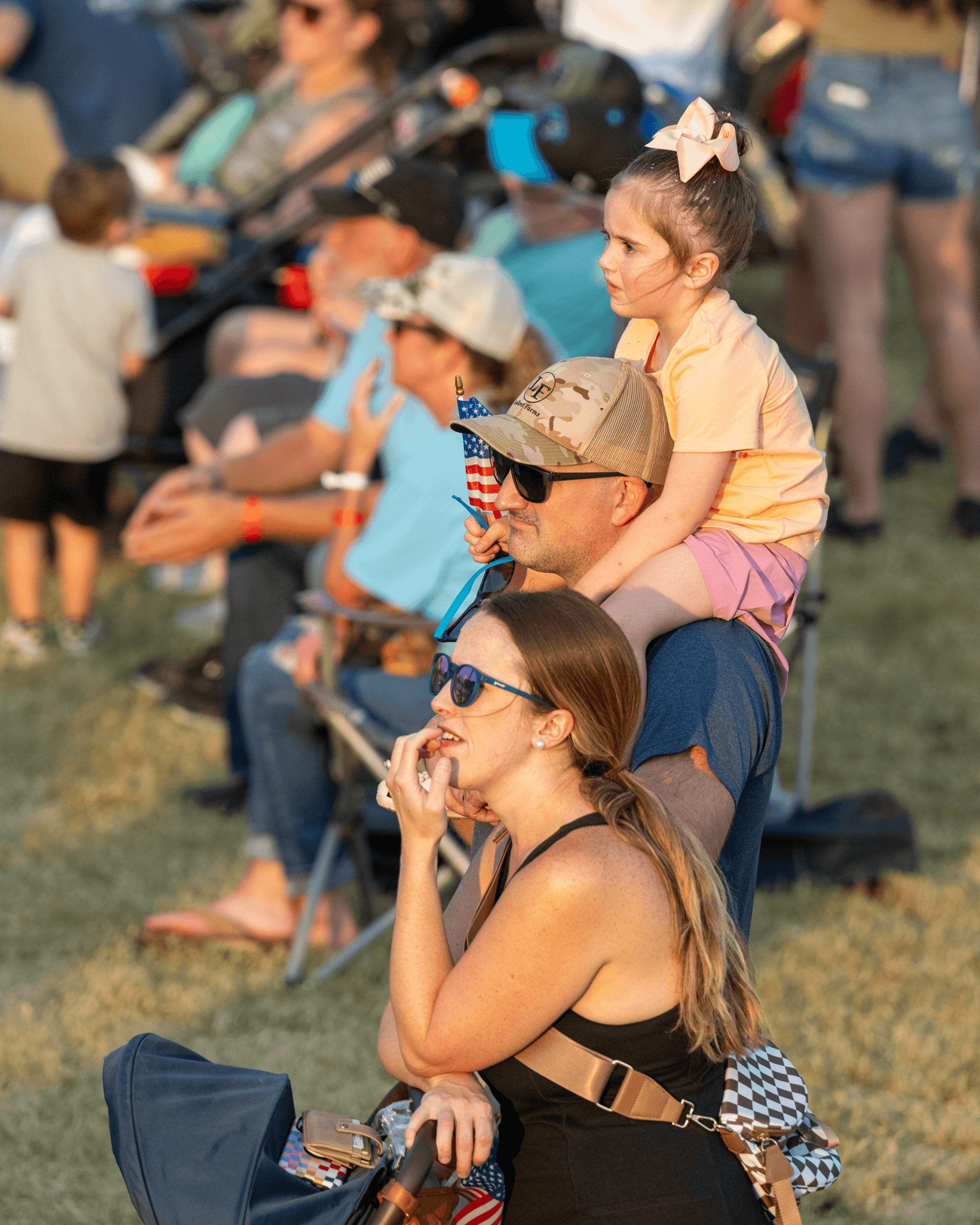 Families at the NC Freedom Fest