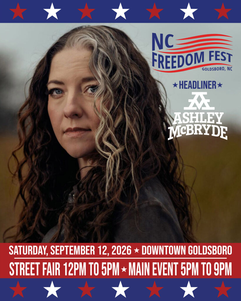 Ashley McBryde Announcement - NC Freedom Fest 2026