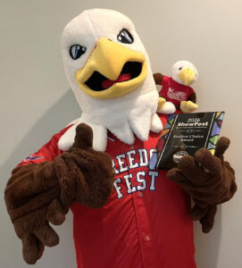 jet with award